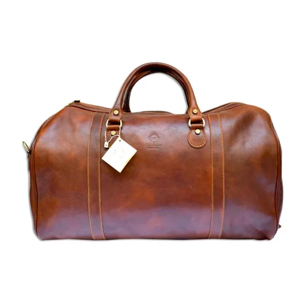 Travel Leather Bag 'Domiziano'