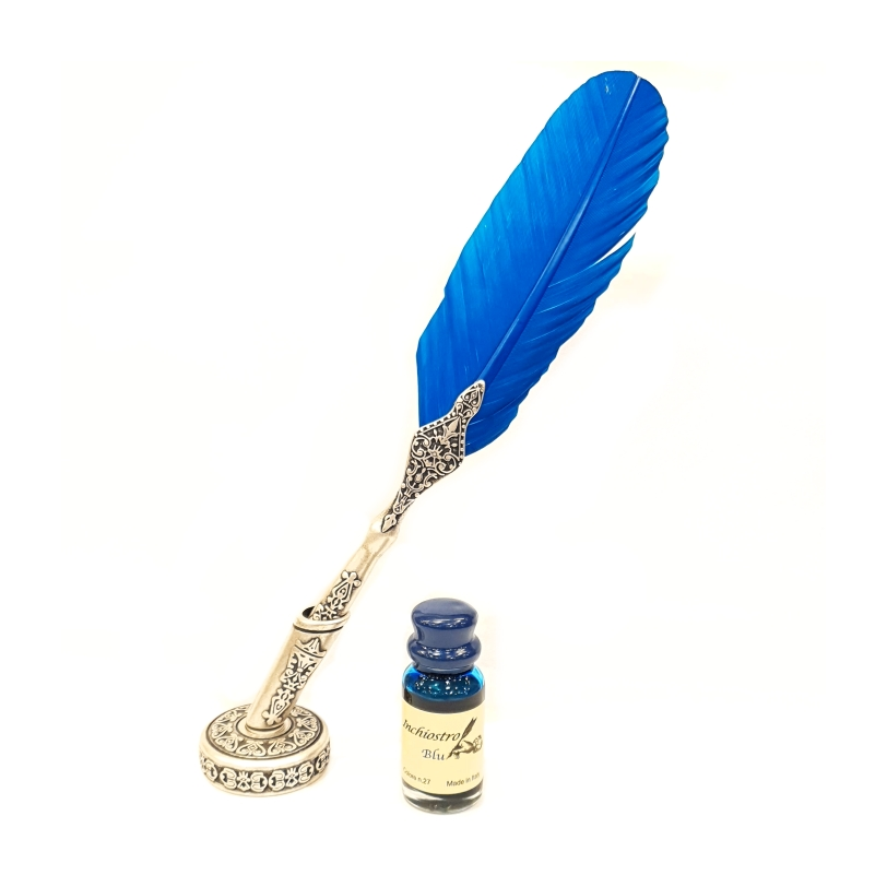 Feather with Holder Set